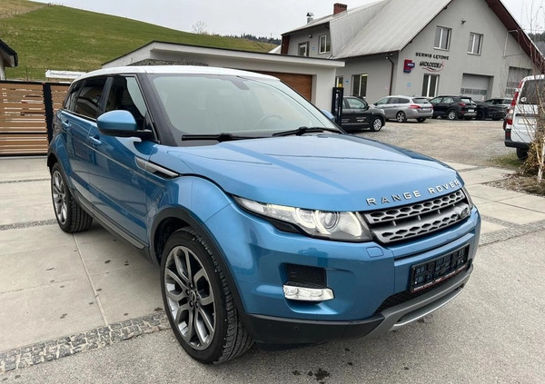 Land Rover Range Rover Evoque cena 72999 przebieg: 171098, rok produkcji 2014 z Września małe 352